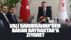 Kırıkkale’ye 1 megawattlık GES projesi gündemde: Vali Sarıibrahim Bakan Bayraktar ile görüştü