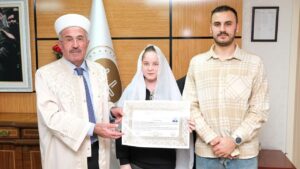 Rus gelin Kırşehir’de müslüman oldu