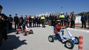 Bahşılı’da Miniklere Trafik Eğitimi