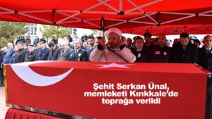 Şehit Ünal, memleketi Kırıkkale’de toprağa verildi