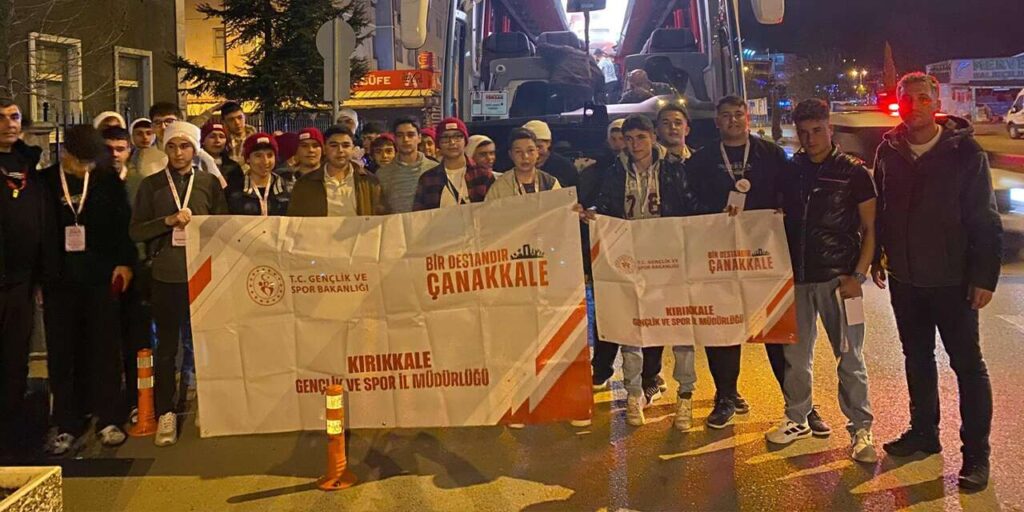 Kırıkkaleli gençler destanın yazıldığı şehir için yola çıktı