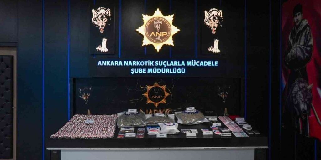Ankara’da uyuşturucuya büyük darbe: 49 tutuklama
