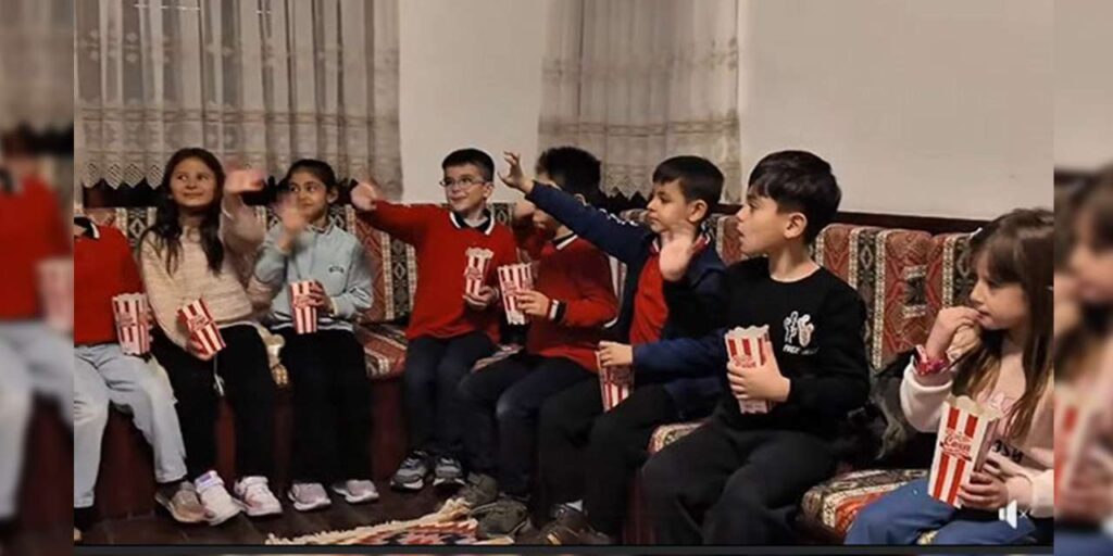 Minikler Keskin’de beyaz perdeyle buluştu