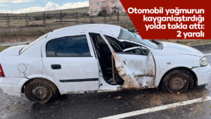 otomobil-yagmurun-kayganlastirdigi-yolda-takla-atti:-2-yarali