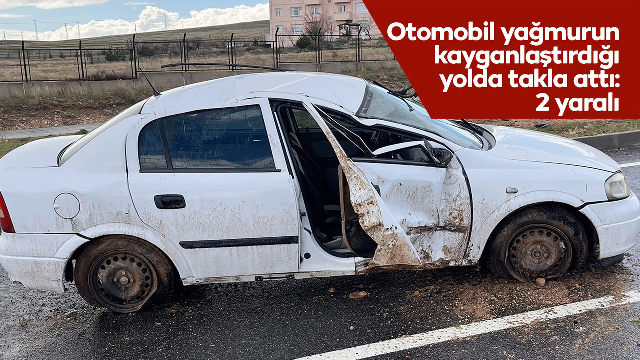 otomobil-yagmurun-kayganlastirdigi-yolda-takla-atti:-2-yarali