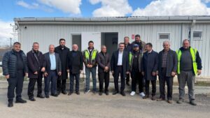 Milletvekili Kaplan, Kulaksız Köyü’nde Yol Çalışmasını İnceledi
