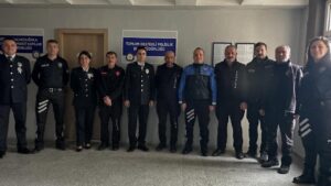 İtfaiyeden Polis Haftası’nda Anlamlı Ziyaret