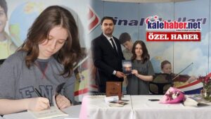 Genç Yazar Kitaplarını İmzaladı, Kalpleri Kazandı