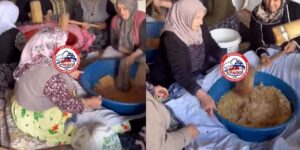 Karaahmetli’de hacı adaylarına tokmak köfteli uğurlama