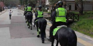 atli-polis-ekiplerine-kizilcahamam’da-yogun-ilgi