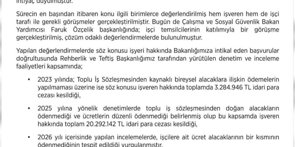 calisma-ve-sosyal-guvenlik-bakanligindan-maaslarini-alamayan-maden-iscileriyle-ilgili-aciklama
