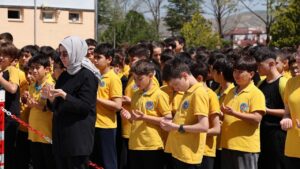 Öğrencilerden Şehide Anlamlı Anma