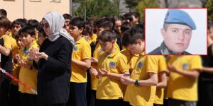 Kırıkkale kahraman şehidini unutmadı: Adını taşıyan okulda dualarla anıldı