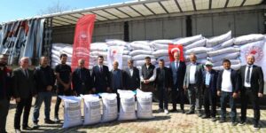 Kırıkkale’de üretime dev katkı! Onlarca çiftçiye 22 tonluk tohum desteği