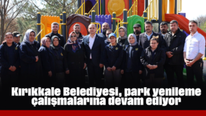 kirikkale-belediyesi,-park-yenileme-calismalarina-devam-ediyor