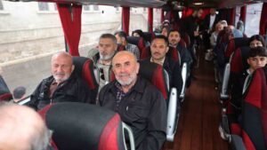 200 şehit yakını tatile uğurlandı