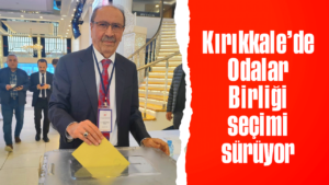 Kırıkkale’de Odalar Birliği seçimi sürüyor