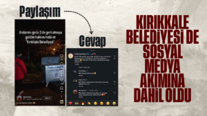 Sosyal medya akımına Kırıkkale Belediyesi de dahil oldu