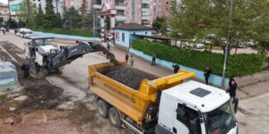 Çalılıöz Mahallesi’nde asfalt çalışmaları başladı