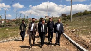 Keskin Belediyesi Sahada Mesai Yapıyor