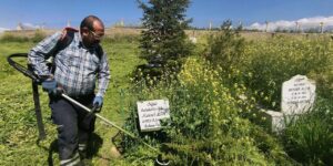 Kırıkkale Belediyesi mezarlık bakımı çalışmalarını hızlandırdı: Mahalle mahalle temizlik