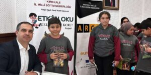 Kırıkkale’de kitaplar hayat buluyor: Recep Özkul’a öğrenci akını!