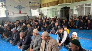 Ankara’da yağmur ve şükür duası yapıldı