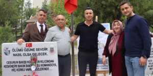 Kırıkkale evladını unutmadı: Şehit Ferdican Altunkaş kabri başında dualarla anıldı