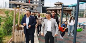 Çocuklar daha güvenle oynayacak: Yahşihan’da parklar yakın markajda.