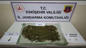 Eskişehir’de jandarmadan uyuşturucu operasyonu