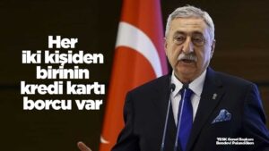 Palandöken: Her iki kişiden birinin kredi kartı borcu var