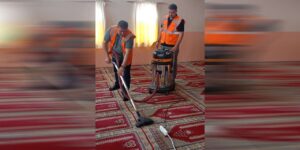 Balışeyh’te köylerin camileri bayrama hazırlanıyor