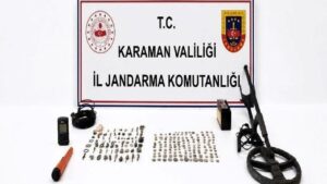 Tarihi eser ele geçirildi: 12 tutuklama