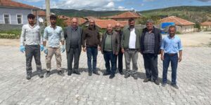 Keskin’de Kilit Taşı Çalışmaları Sürüyor