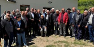 Kırıkkale Belediye Başkanı Ahmet Önal yağmur ve şükür duasına katıldı