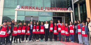 Kırıkkale bilim yolculuğunda gençler Teknopark’a çıkarma yaptı