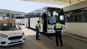 Kurban Bayramı Öncesi Otobüslere Sıkı Denetim