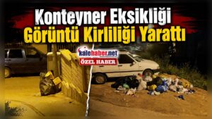 Konteyner Eksikliği Görüntü Kirliliği Yarattı