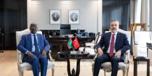 Bakan Fidan, Moritanyalı mevkidaşı Merzoug ile görüştü