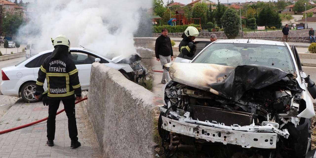 kirikkale’de-feci-kaza:-bahce-duvarina-carpan-arac-alev-alev-yandi