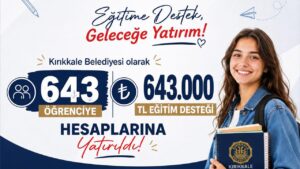Kırıkkale’de Eğitim İçin Büyük Destek