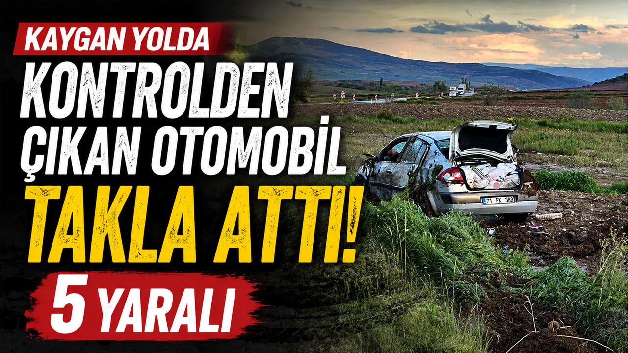 kaygan-yolda-kontrolden-cikan-otomobil-takla-atti:-5-yarali