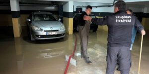 Yahşihan İtfaiyesi Sel Bölgelerinde Seferber Oldu
