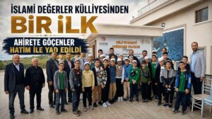 30 hafızla Hatm-i Şerif gerçekleştirdi