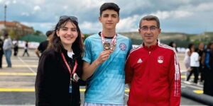 Kırıkkale’nin gururu Nevşehir’de podyuma çıktı! Görkem Doğan Türkiye 3.’sü oldu