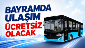 Kırıkkale’de Toplu Taşıma Bayramda Ücretsiz