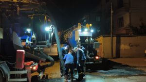 Kırıkkale’de Altyapı Mesaisi Sürüyor