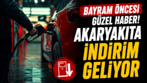 Bayram öncesi güzel haber! Akaryakıta indirim geliyor