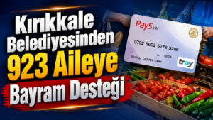 Kırıkkale Belediyesinden 923 Aileye Bayram Desteği