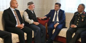 Şehit Şükrü Ceylan’ın ailesine duygusal ziyaret